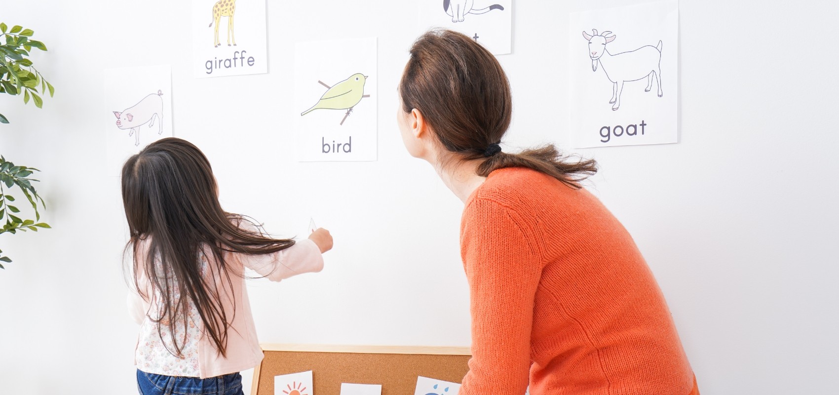 Enseignement bilingue salle de classe