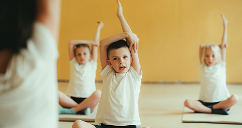 Le baby yoga - école Chardin